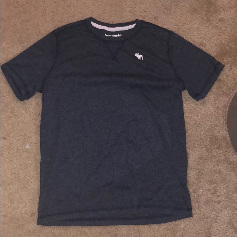 5 FOR $20 Boys Navy Abercrombie Tee